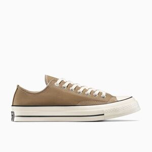 Converse Brown Canvas Sneakers with White Details